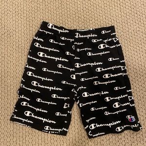 Black Champion Sweat Shorts